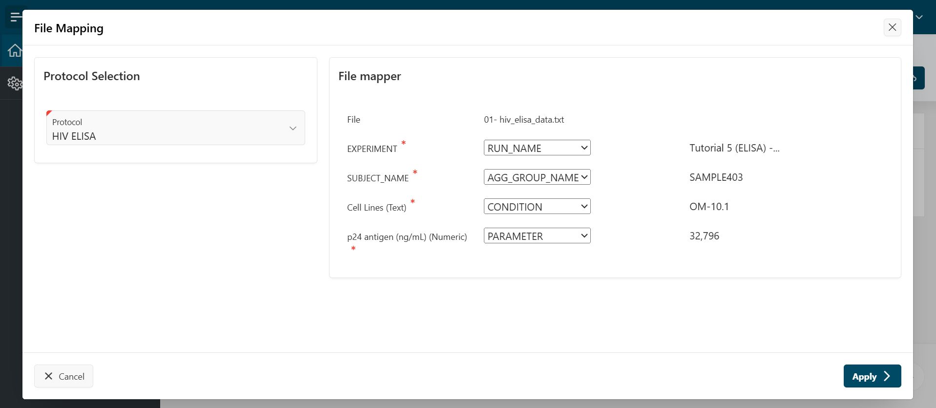 File Mapping screenshot File Mapping